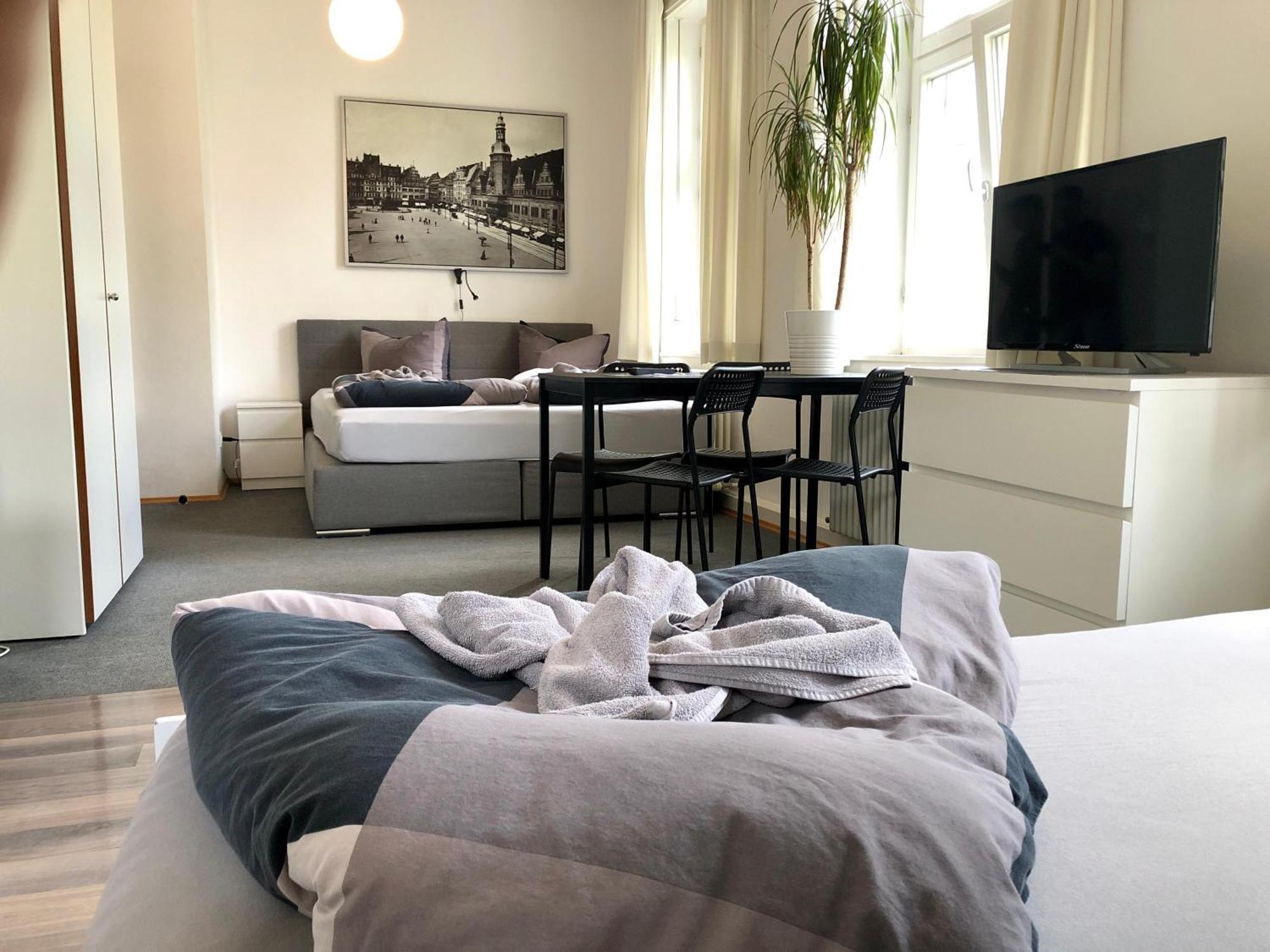 Ferienwohnungen Und Apartmenthaus Halle Saale - Villa Mathilda Екстер'єр фото