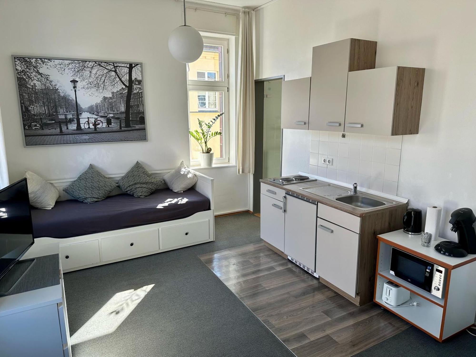 Ferienwohnungen Und Apartmenthaus Halle Saale - Villa Mathilda Екстер'єр фото