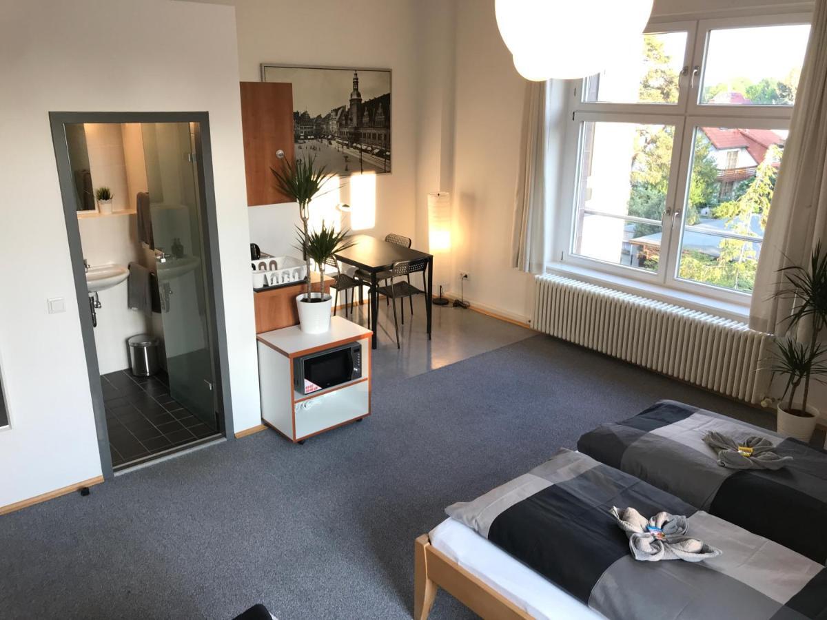 Ferienwohnungen Und Apartmenthaus Halle Saale - Villa Mathilda Екстер'єр фото